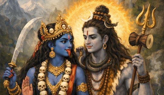 Kali e Shiva